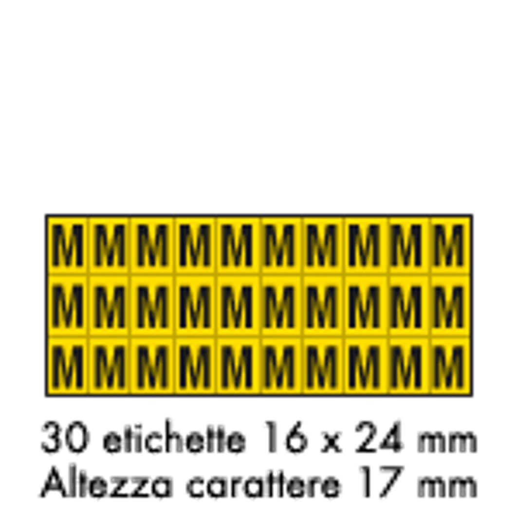 OCMEI SRL - OCM6CR2600-M-GN FOGLIO LETT.-NUM. MM 175X80 (CF.10)