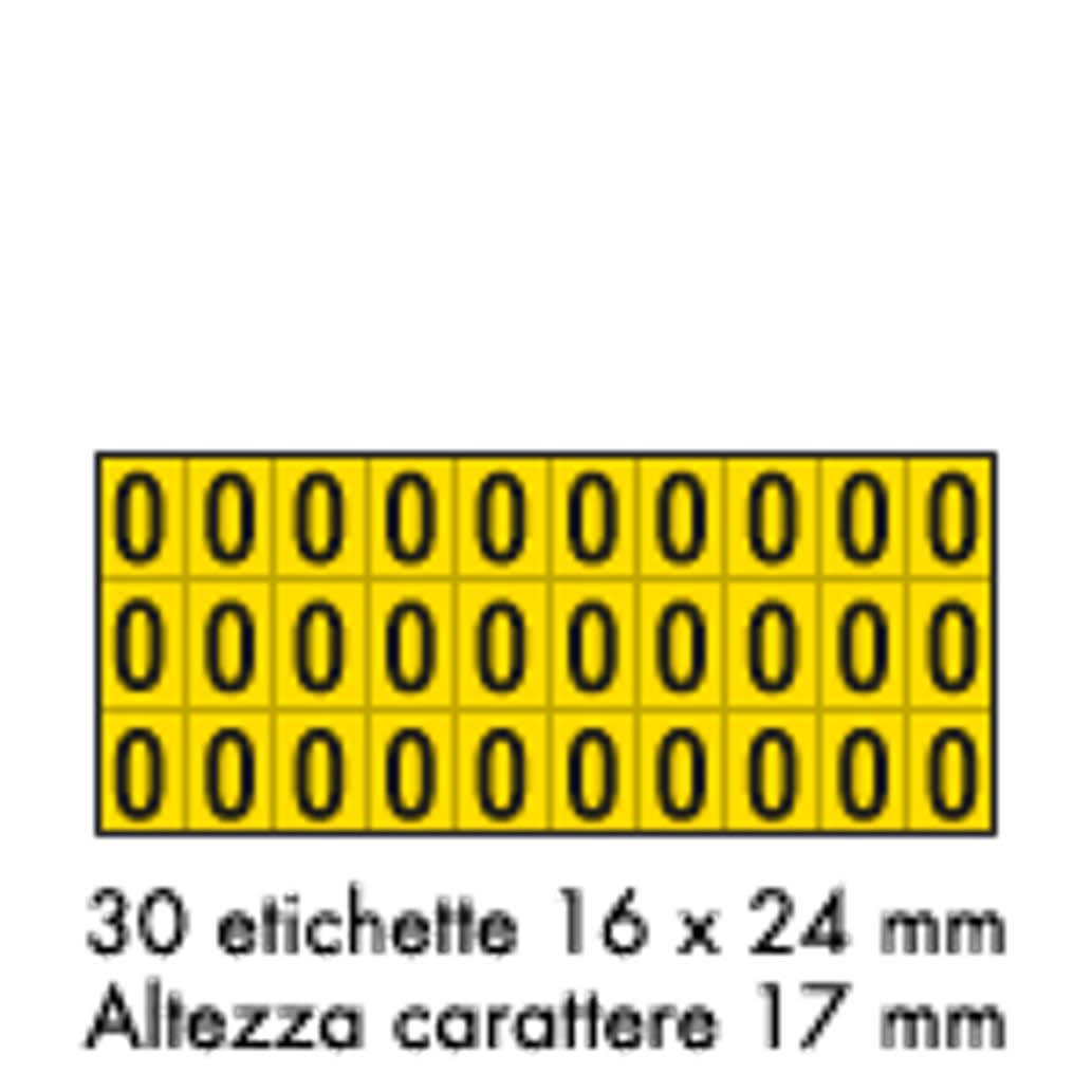 OCMEI SRL - OCM6CR2600-O-GN FOGLIO LETT.-NUM. MM 175X80 (CF.10)