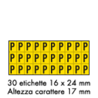 OCMEI SRL - OCM6CR2600-P-GN FOGLIO LETT.-NUM. MM 175X80 (CF.10)