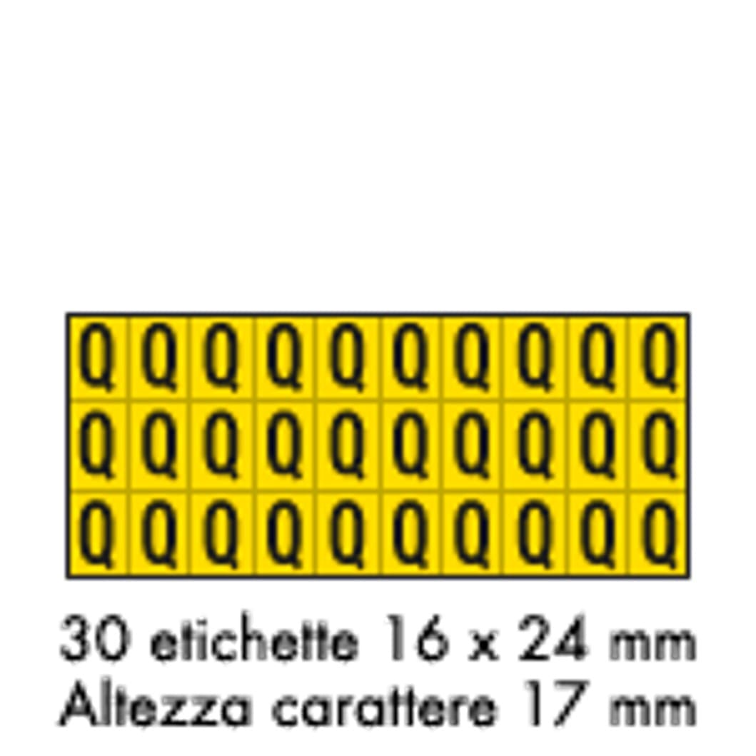 OCMEI SRL - OCM6CR2600-Q-GN FOGLIO LETT.-NUM. MM 175X80 (CF.10)