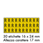 OCMEI SRL OCM6CR2600-R-GN FOGLIO LETT.-NUM. MM 175X80 (CF.10)