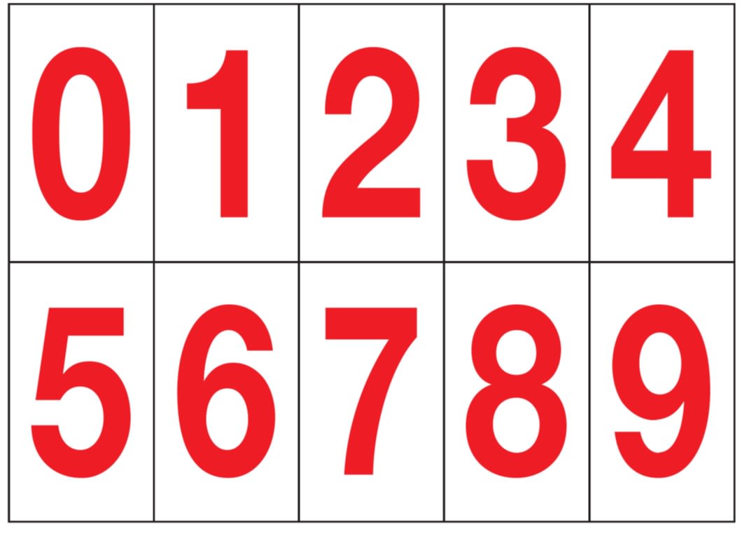 OCMEI SRL - OCM6CR2601-09-BR FOGLIO LETT.-NUM. 350X250MM CF.10