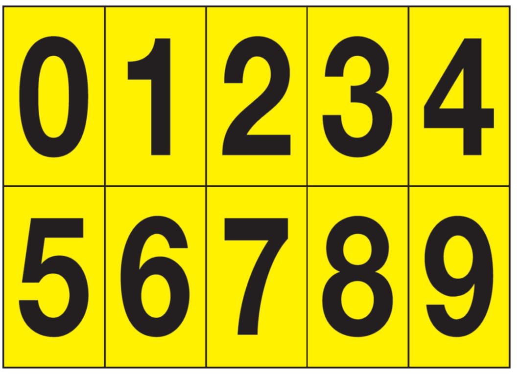 OCMEI SRL - OCM6CR2601-09-GN FOGLIO LETT.-NUM. 350X250MM CF.10