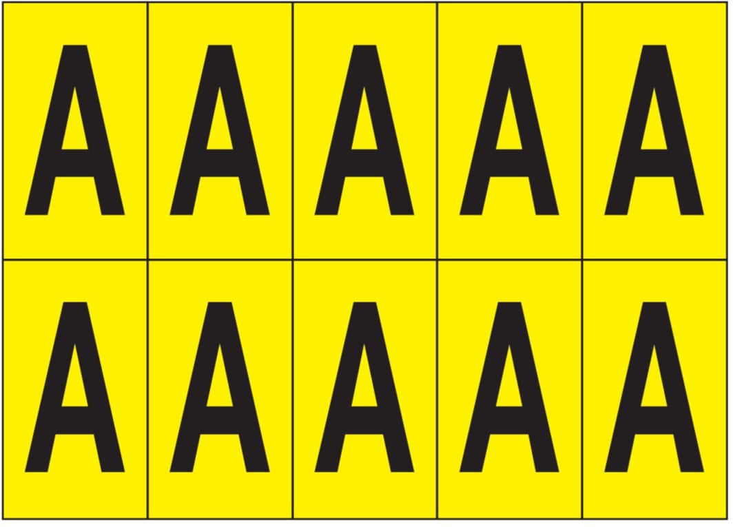 OCMEI SRL - OCM6CR2601-A-GN FOGLIO LETT.-NUM. 350X250MM CF.10