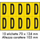 OCMEI SRL OCM6CR2601-D-GN FOGLIO LETT.-NUM. 350X250MM CF.10