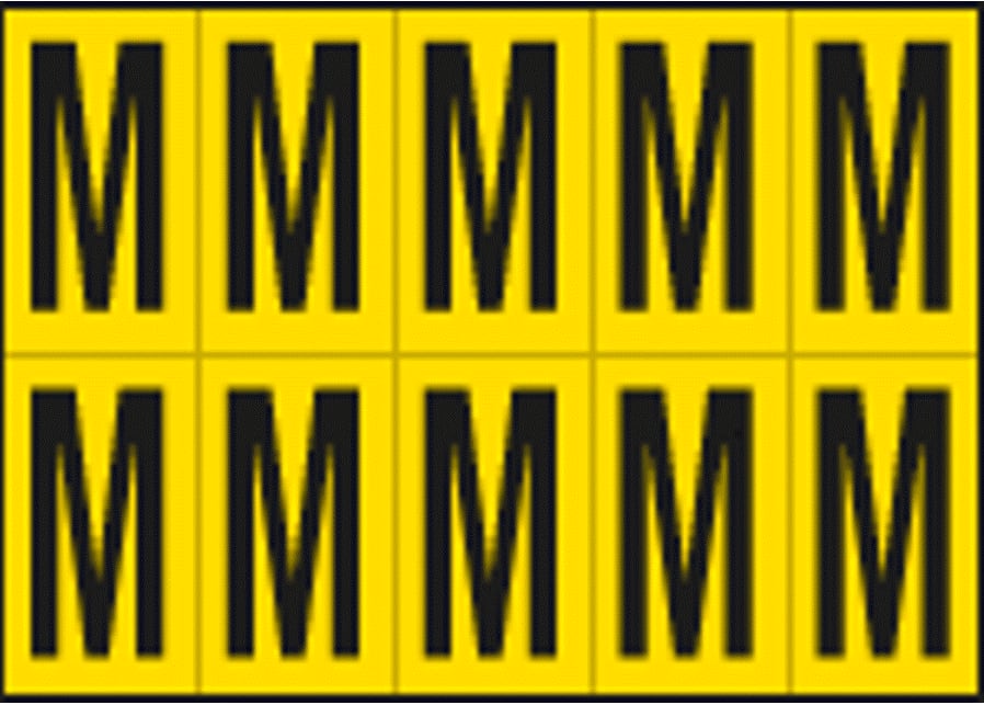 OCMEI SRL OCM6CR2601-M-GN FOGLIO LETT.-NUM. 350X250MM CF.10