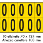OCMEI SRL OCM6CR2601-O-GN FOGLIO LETT.-NUM. 350X250MM CF.10