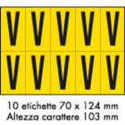 OCMEI SRL OCM6CR2601-V-GN FOGLIO LETT.-NUM. 350X250MM CF.10