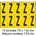 OCMEI SRL OCM6CR2601-Z-GN FOGLIO LETT.-NUM. 350X250MM CF.10