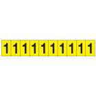 OCMEI SRL - OCM6CR2602-1-GN FOGLIO LETT.-NUM. 350X60MM CF.10