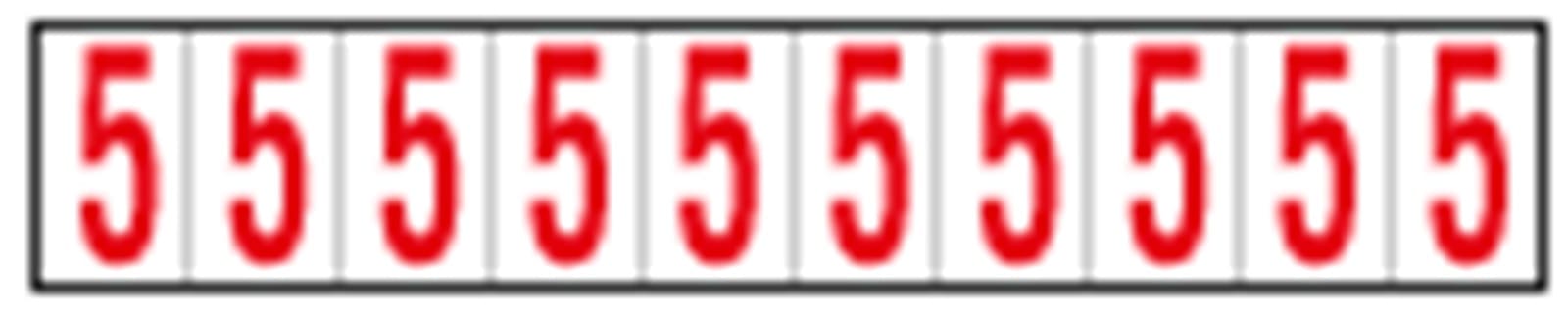 OCMEI SRL - OCM6CR2602-5-BR FOGLIO LETT.-NUM. 350X60MM CF.10