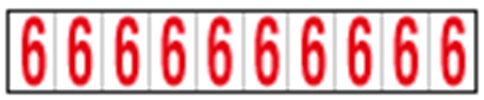 OCMEI SRL - OCM6CR2602-9-BR FOGLIO LETT.-NUM. 350X60MM CF.10