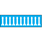 OCMEI SRL - OCM6CR2650-BB FOGLIO FRECCE MM 125X40 (CF.10PZ)