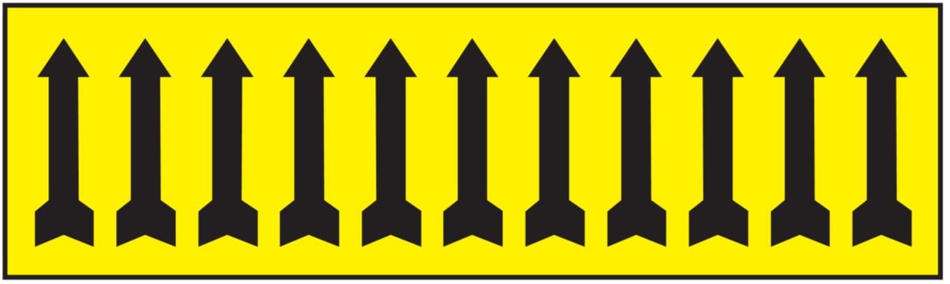 OCMEI SRL - OCM6CR2650-GN FOGLIO FRECCE MM 125X40 (CF.10PZ)