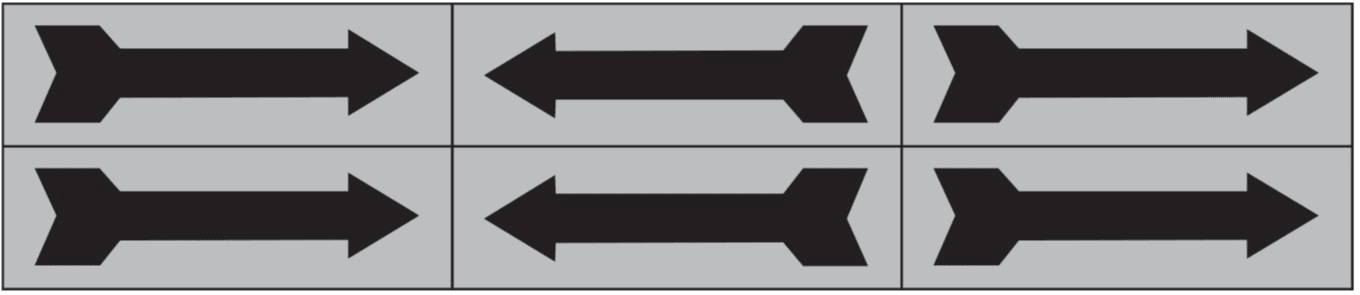 OCMEI SRL - OCM6CR2651-NA FOGLIO FRECCE MM 330X70 (CF.10PZ)