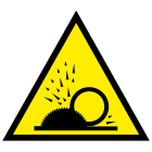 OCMEI SRL - OCM6CR4-AD ADES.PERICOLO LATO MM 140 (CF.10PZ)