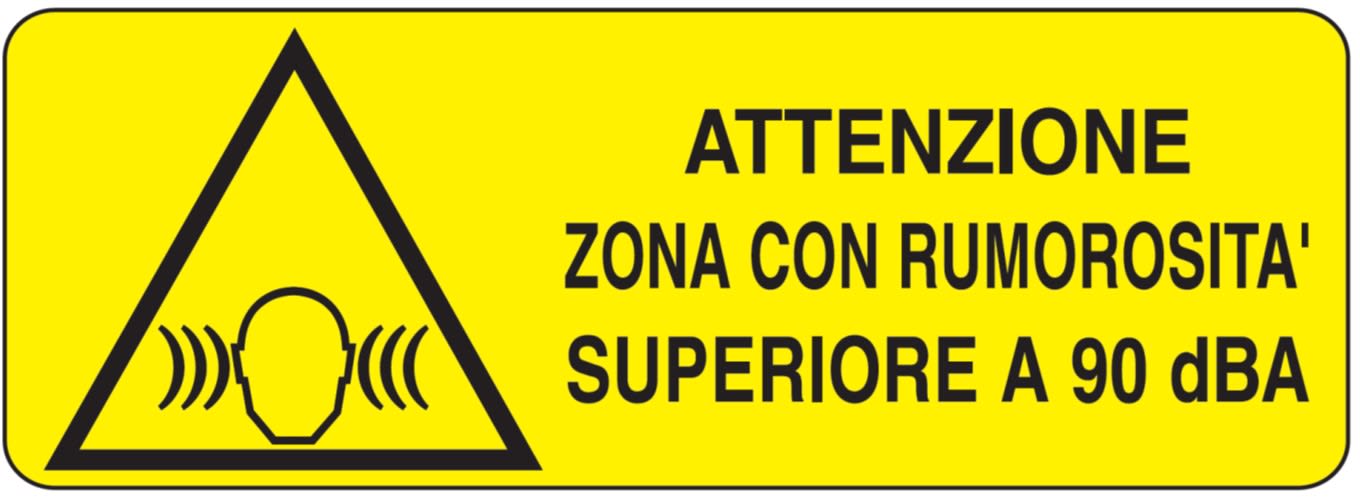 OCMEI SRL - OCM6CR431-A CART.PERICOLO F.TO MM 330X125