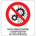 OCMEI SRL - OCM6CR575-B CART.DIVIETO F.TO MM 330X350