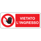 OCMEI SRL - OCM6CR716-A CART.DIVIETO F.TO MM 330X125