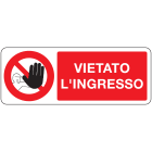OCMEI SRL OCM6CR716-A CART.DIVIETO F.TO MM 330X125