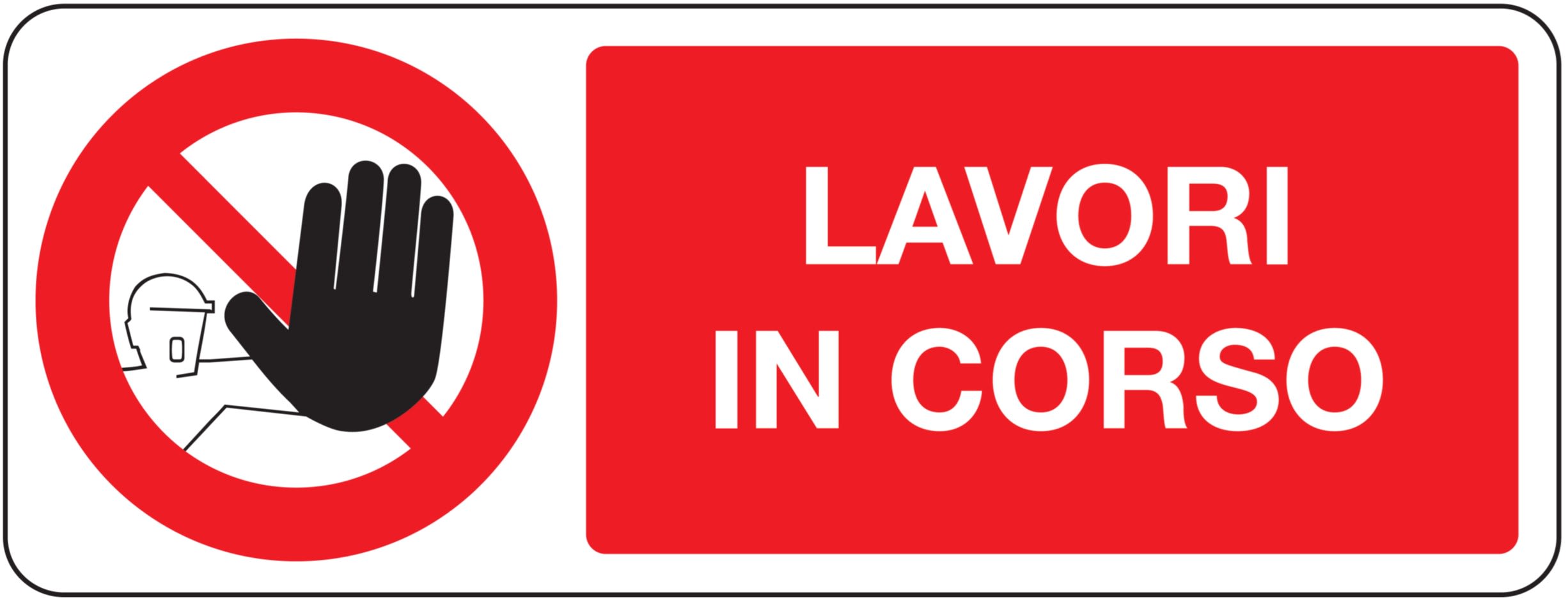 OCMEI SRL - OCM6CR728-A CART.DIVIETO F.TO MM 330X125