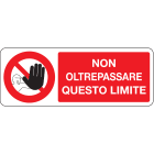 OCMEI SRL OCM6CR730-A CART.DIVIETO F.TO MM 330X125