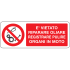 OCMEI SRL - OCM6CR745-A CART.DIVIETO F.TO MM 330X125