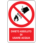 OCMEI SRL OCM6CR747-B CART.DIVIETO F.TO MM 330X500