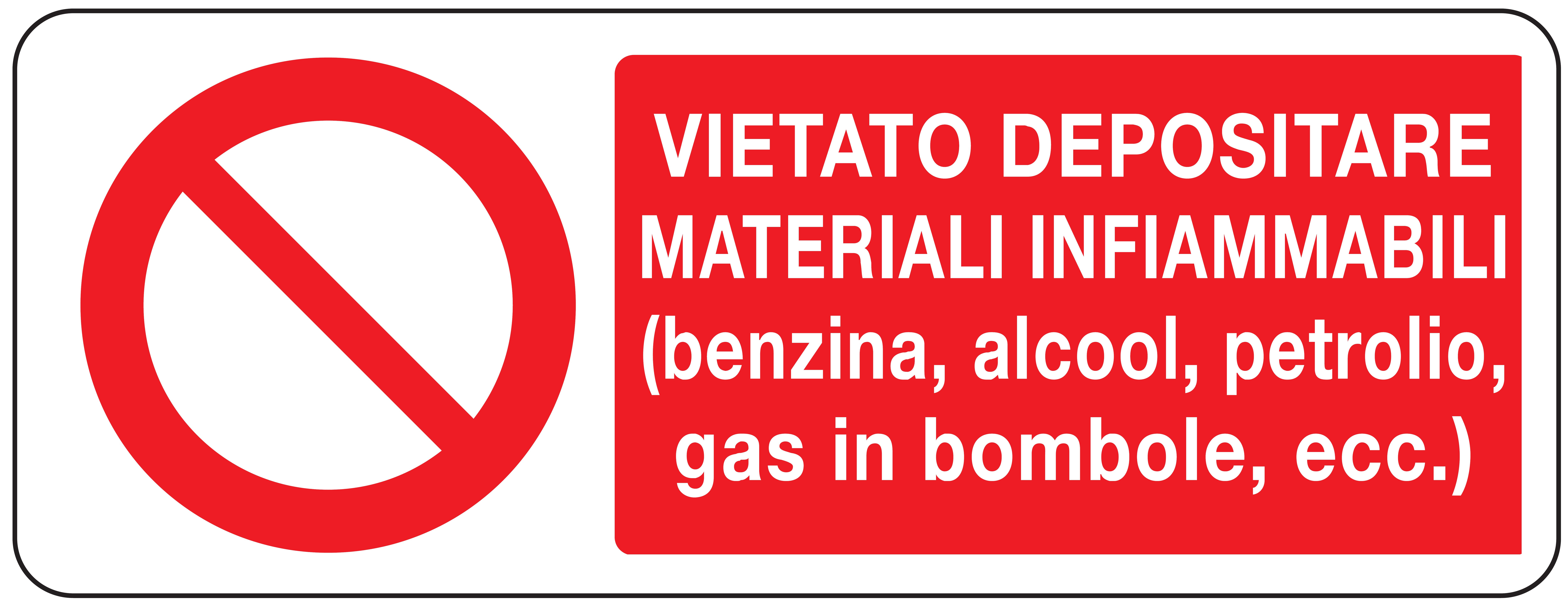 OCMEI SRL OCM6CR789-A CART.DIVIETO F.TO MM 330X125