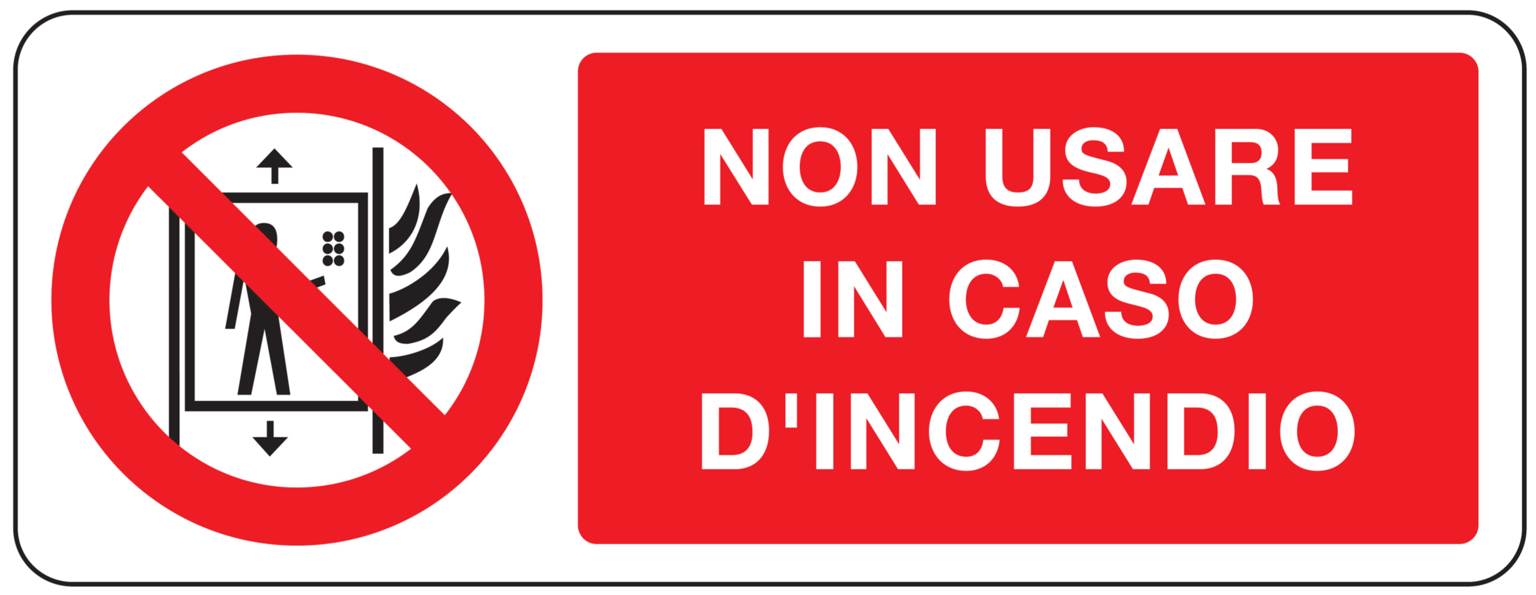 OCMEI SRL OCM6CR833-A CART.DIVIETO F.TO MM 330X125