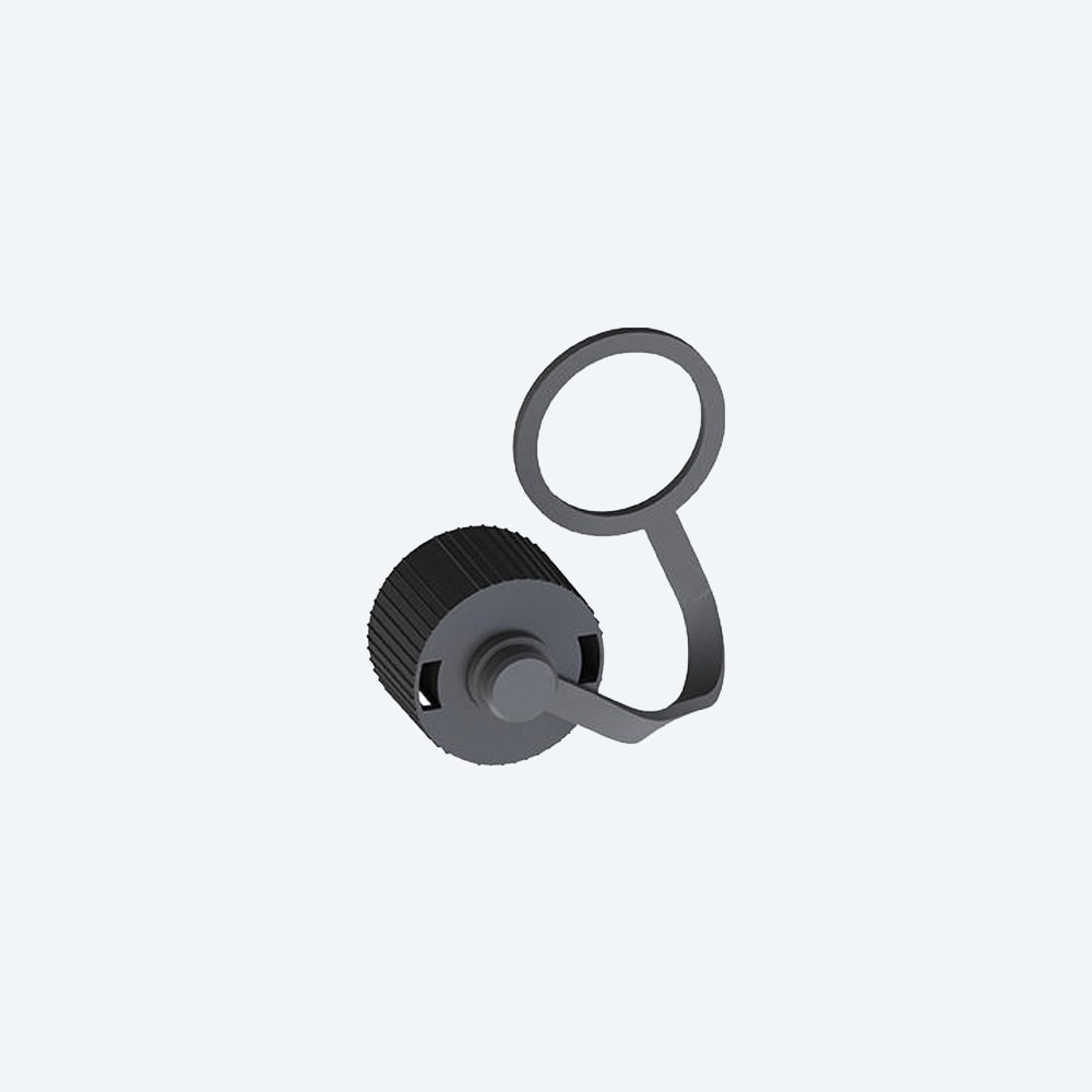 TECHNO SRL TLH6DB023400 SEALING CAP FOR SOCKET-CONNECTOR BLACK M