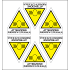 OCMEI SRL - OCM6ET2364 CF.10F ETICH. ATT.RUMORE LATO 60+15 (6XF