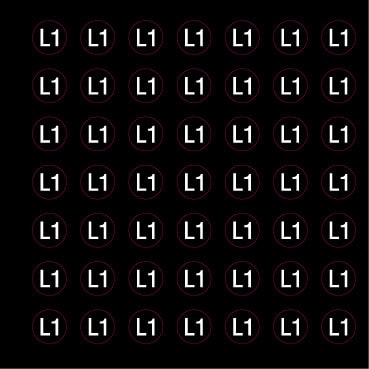 OCMEI SRL - OCM6ET2488/L1 CF.10F ETICH.L1 D.10 (49XFOGLIO)