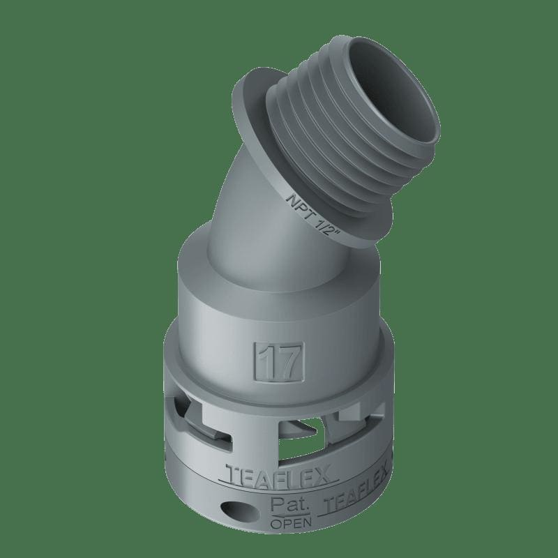 TEAFLEX TEA6GBF17N03 CURVA45?IP66 17NPT 1/2 GRIGIO