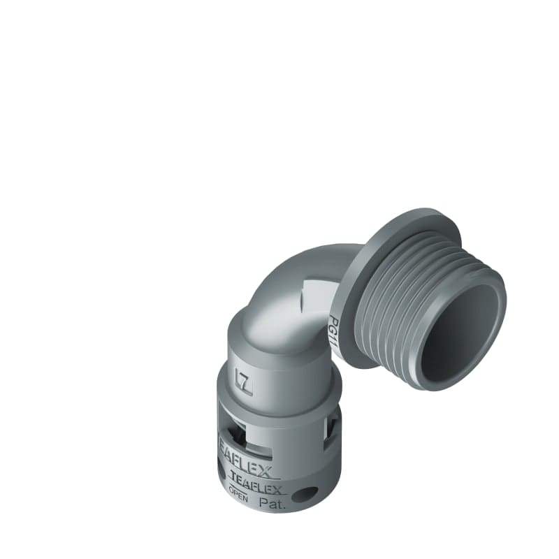 TEAFLEX TEA6GBN07P11 CURVA 90?IP66 BN07 PG11 GRIGI