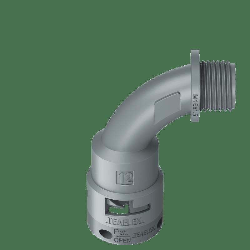 TEAFLEX TEA6GBN12M16 CURVA 90?IP66 BN12 M16 GRIGI