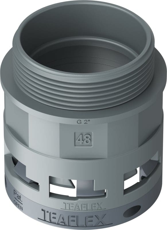 TEAFLEX TEA6GSM48G08 RACC.GRIGIO IP66 SM48 GAS 2