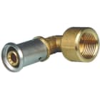 HENCO - CAPPELLOTTO - CPL6P2005 GOMITO FEMMINA IN OTTONE 20X3/4