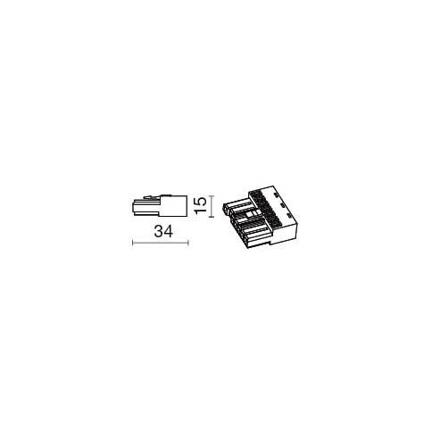SIDE SPA SDE6022 CONNETTORE A FEMMINA 7 POLI