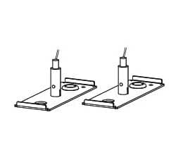 SIDE SPA SDE980012-S-64 KIT SOSPENSIONE A FILO (CON FUNE IN ACCI