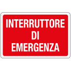 OCMEI SRL OCM6CR1337-A CART.200X150MM INTERRUTTORE EMERGEN