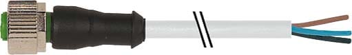 MURRELEKTRONIK SRL MUE7000122212140300 M12 FEM. 0? 4 POLI CON CAVO