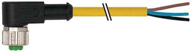 MURRELEKTRONIK SRL MUE7000123412241000 M12 FEM. 90? CON CAVO