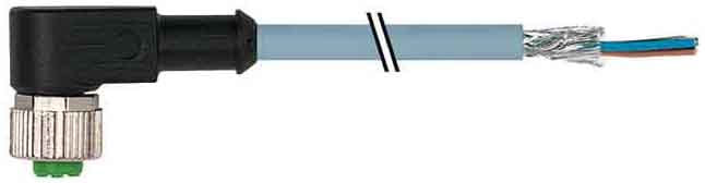 MURRELEKTRONIK SRL MUE7000132613310500 M12 FEM. 90? SCHERMATO CON CAVO