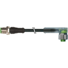 MURRELEKTRONIK SRL - MUE7000403416340200 M12 MAS. 0? / M12 FEM. 90? LED