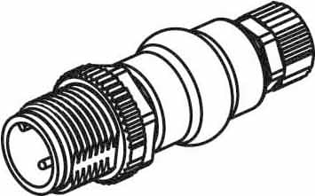 MURRELEKTRONIK SRL MUE7000422110000000 ADATTATORE M12 MAS./M8 F. 4P. DIM. 1,2,3