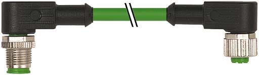 MURRELEKTRONIK SRL - MUE7000460618020030 M12 MAS. 90?/M12 FEM. 90? SCHERMATO CUBE