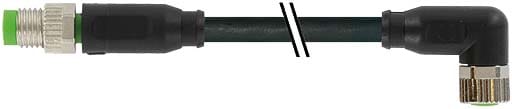 MURRELEKTRONIK SRL MUE7000880316310200 M8 MAS. 0? / M8 FEM. 90?