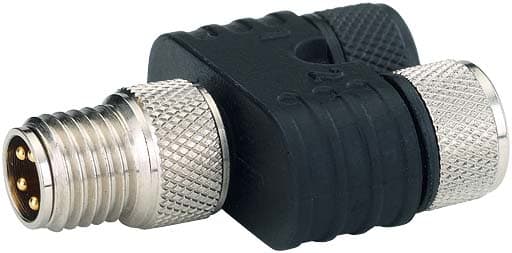 MURRELEKTRONIK SRL MUE7000886020000000 EL. A T NANO M8 MAS. 4P/2XM8 FEM. 3P