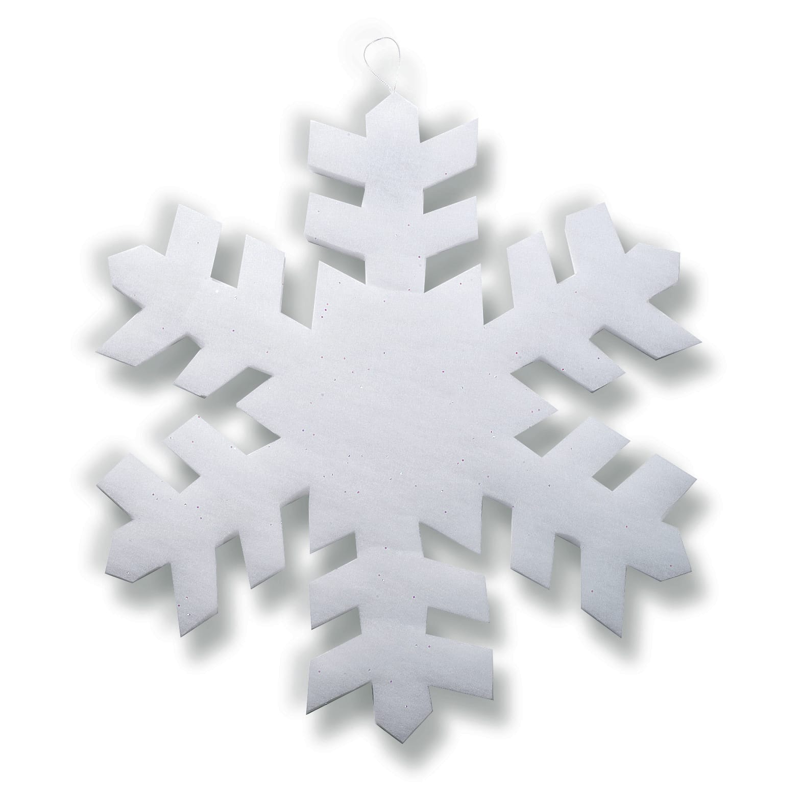 GIOCOPLAST NATALE SP GCP70009372 FIOCCO DI NEVE OVATTATO CON GLITTER